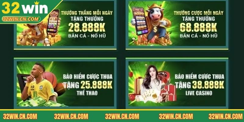 Khuyến mãi phong phú mỗi tuần 